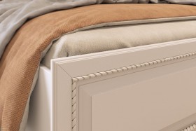 Белла Кровать 1.4 комфорт белый/джелато софт в Бородино - borodino.katalogmebeli.com | фото 5