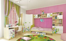 Детская комната Флёр (Белый/корпус Клен) в Бородино - borodino.katalogmebeli.com | фото 4