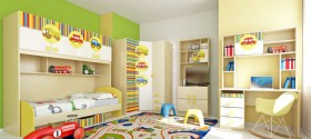 Детская комната Клаксон (Бежевый/корпус Клен) в Бородино - borodino.katalogmebeli.com | фото 5