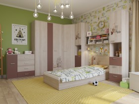 Детская комната Лимбо-1 в Бородино - borodino.katalogmebeli.com | фото 2