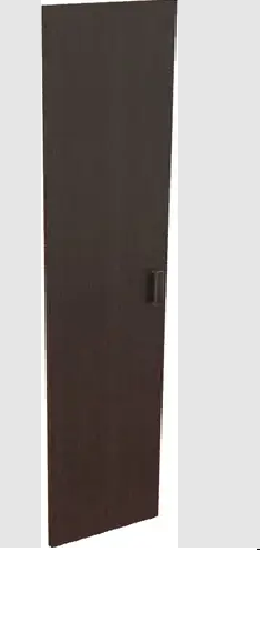 Дверь из ЛДСП к узкому стеллажу К-975. Ф Венге в Бородино - borodino.katalogmebeli.com | фото