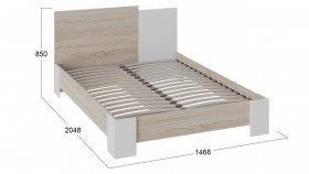 Кровать без ПМ «Сэнди» Тип 1 (без подъемного механизма) в Бородино - borodino.katalogmebeli.com | фото 4