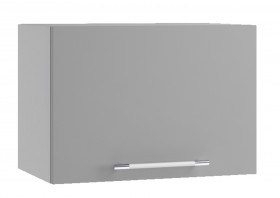 Гарда ПГ 500 шкаф верхний горизонтальный (Белый Эмалит/корпус Серый) в Бородино - borodino.katalogmebeli.com | фото