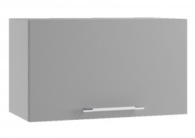 Гарда ПГ 600 шкаф верхний горизонтальный (Белый Эмалит/корпус Серый) в Бородино - borodino.katalogmebeli.com | фото