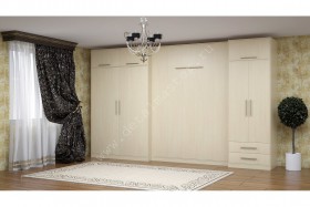 Комплект мебели со шкаф-кроватью трансформер Ратмир в Бородино - borodino.katalogmebeli.com | фото 2