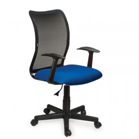 Кресло BRABIX Spring MG-307 (сине-черный) в Бородино - borodino.katalogmebeli.com | фото 3