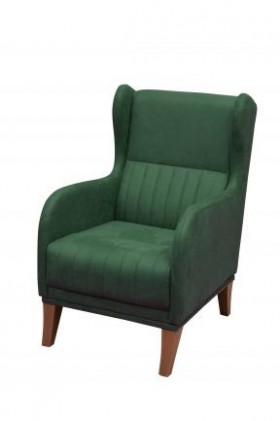 Кресло для отдыха ЕвроМагнат (замша дельта изумруд)/осн. в Бородино - borodino.katalogmebeli.com | фото