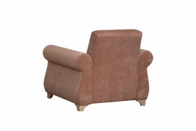 Кресло для отдыха "Порто" (велюр киви корица / микровельвет крем) в Бородино - borodino.katalogmebeli.com | фото 6