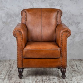 Кресло кожаное Лофт Чарльз в Бородино - borodino.katalogmebeli.com | фото 4