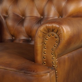 Кресло кожаное Чарльз в Бородино - borodino.katalogmebeli.com | фото 5