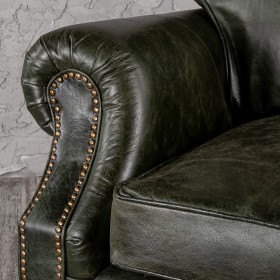 Кресло кожаное Лофт Аристократ (ширина 1070 мм) в Бородино - borodino.katalogmebeli.com | фото 5
