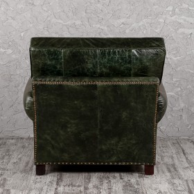 Кресло кожаное Лофт Аристократ (ширина 1070 мм) в Бородино - borodino.katalogmebeli.com | фото 7