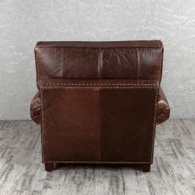 Кресло кожаное Лофт Аристократ (ширина 1100 мм) в Бородино - borodino.katalogmebeli.com | фото 7