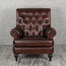 Кресло кожаное Лофт Чарльз в Бородино - borodino.katalogmebeli.com | фото 8