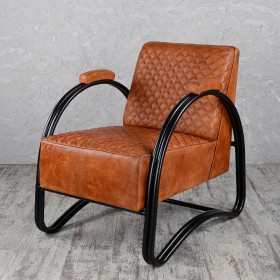 Кресло кожаное Лофт Стайл в Бородино - borodino.katalogmebeli.com | фото