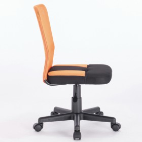 Кресло компактное BRABIX Smart MG-313 (черный, оранжевый) в Бородино - borodino.katalogmebeli.com | фото 2