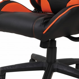 Кресло компьютерное BRABIX GT Racer GM-100 (черный, оранжевый) в Бородино - borodino.katalogmebeli.com | фото 2