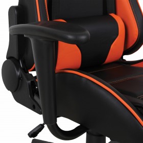 Кресло компьютерное BRABIX GT Racer GM-100 (черный, оранжевый) в Бородино - borodino.katalogmebeli.com | фото 3