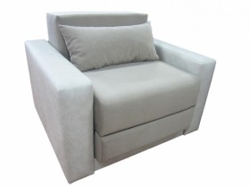 Кресло-кровать №2 (3Флок №2 капучино, 5 категория) в Бородино - borodino.katalogmebeli.com | фото 1