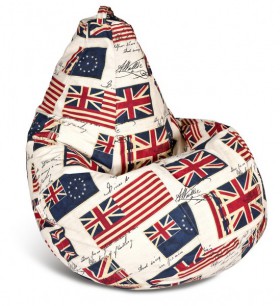 Кресло-мешок Британский Флаг в Бородино - borodino.katalogmebeli.com | фото 1