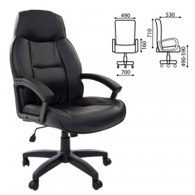 Кресло офисное BRABIX Formula EX-537 (черный) в Бородино - borodino.katalogmebeli.com | фото