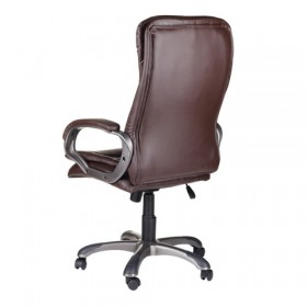 Кресло офисное BRABIX Omega EX-589 (коричневое) в Бородино - borodino.katalogmebeli.com | фото 3