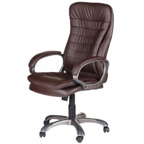 Кресло офисное BRABIX Omega EX-589 (коричневое) в Бородино - borodino.katalogmebeli.com | фото 4