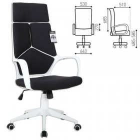 Кресло офисное BRABIX Prime EX-515 (черная ткань) в Бородино - borodino.katalogmebeli.com | фото 1