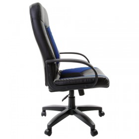 Кресло офисное BRABIX Strike EX-525 (сине-черный) в Бородино - borodino.katalogmebeli.com | фото 2