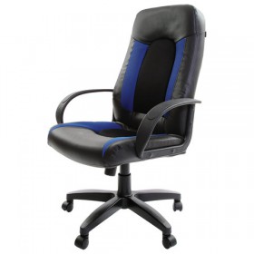 Кресло офисное BRABIX Strike EX-525 (сине-черный) в Бородино - borodino.katalogmebeli.com | фото 5