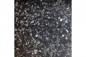 Кромка для столешницы с/к 3000*50мм (№ 21г черное серебро) в Бородино - borodino.katalogmebeli.com | фото 1