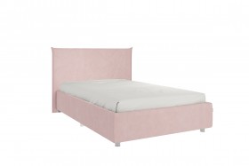 Кровать 1,2 Квест с основанием (Нежно-розовый велюр) в Бородино - borodino.katalogmebeli.com | фото