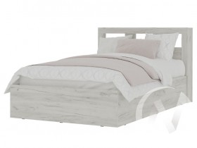 Кровать 1,2 МС Гранд (дуб крафт белый) в Бородино - borodino.katalogmebeli.com | фото