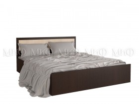 Кровать 1,4 Фиеста (Венге/Дуб беленый) в Бородино - borodino.katalogmebeli.com | фото