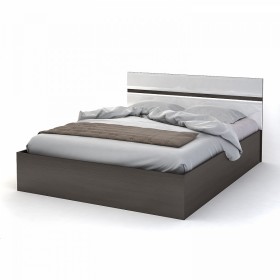 Кровать 1,4м Спальня Вегас (белый глянец) в Бородино - borodino.katalogmebeli.com | фото