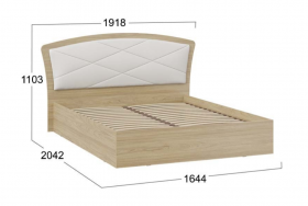 Кровать без ПМ «Сэнди» Тип 1 (без подъемного механизма) в Бородино - borodino.katalogmebeli.com | фото 3