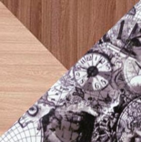 Кровать-чердак с диван-кроватью Немо (ясень шимо светлый/темный) в Бородино - borodino.katalogmebeli.com | фото