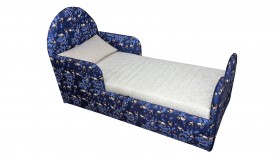 Кровать детская Соня (Печать Панда синий., 1 категория) в Бородино - borodino.katalogmebeli.com | фото
