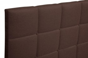 Кровать "Диана" ш. 1400 (Н=1010мм) (жаккард шоколад) в Бородино - borodino.katalogmebeli.com | фото 5