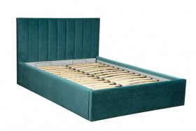 Кровать "Юнона" ш. 1600 (Н=1020мм) (ягуар океан) в Бородино - borodino.katalogmebeli.com | фото