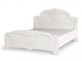 Кровать 1,6м Мария (Белый глянец) в Бородино - borodino.katalogmebeli.com | фото