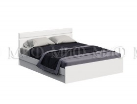 Кровать Нэнси New 1,6м (Белый/белый глянец) в Бородино - borodino.katalogmebeli.com | фото