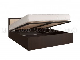 Кровать с подъемным механизмом 1,4 Фиеста (Венге/Дуб беленый) в Бородино - borodino.katalogmebeli.com | фото 2