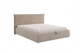 Кровать с подъемным механизмом Лада 160х200 см (графит (велюр)) в Бородино - borodino.katalogmebeli.com | фото