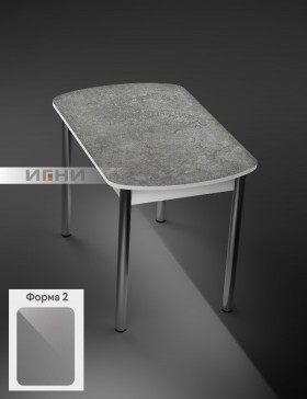 Кухонный стол 1100*700/400 ф 2 Пластик, урбан серый в Бородино - borodino.katalogmebeli.com | фото