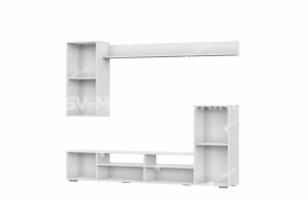Мебель для гостиной МГС 4 (Белый/Цемент светлый) в Бородино - borodino.katalogmebeli.com | фото 3