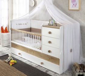 NATURA BABY Детская кровать-трансформер 20.31.1015.00 в Бородино - borodino.katalogmebeli.com | фото