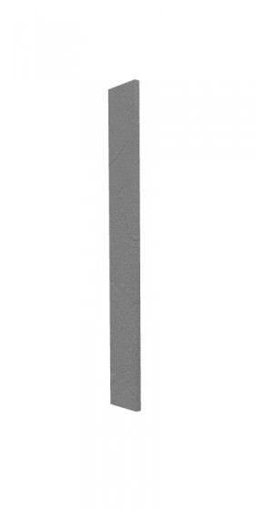 Панель торцевая (для шкафа верхнего торцевого высокого) ВПТ 400 Лофт (Штукатурка серая) в Бородино - borodino.katalogmebeli.com | фото