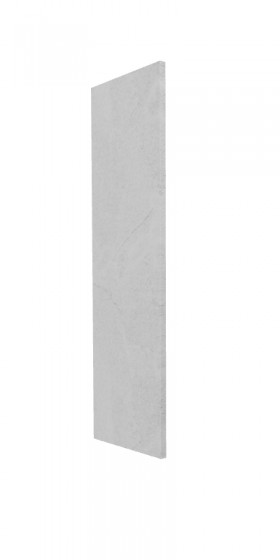 Панель торцевая (для шкафа верхнего высокого) ВП Лофт (Штукатурка белая) в Бородино - borodino.katalogmebeli.com | фото