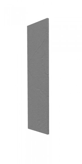 Панель торцевая (для шкафа верхнего высокого) ВП Лофт (Штукатурка серая) в Бородино - borodino.katalogmebeli.com | фото